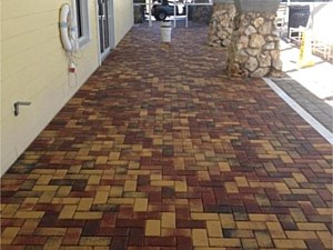 Concrete Paver Entryway, Tampa, FL